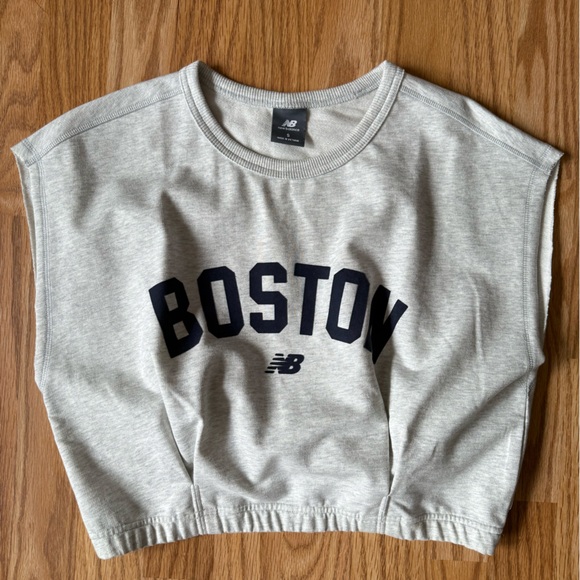 New Balance Tops - New Balance Boston Crop
